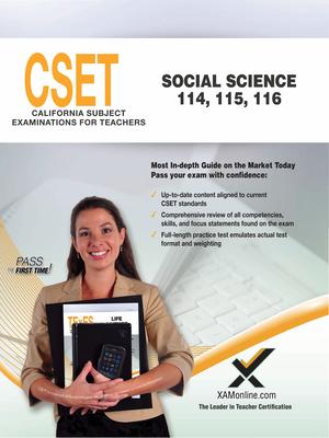 CSET Social Science 114, 115, 116: Teacher Certification Exam