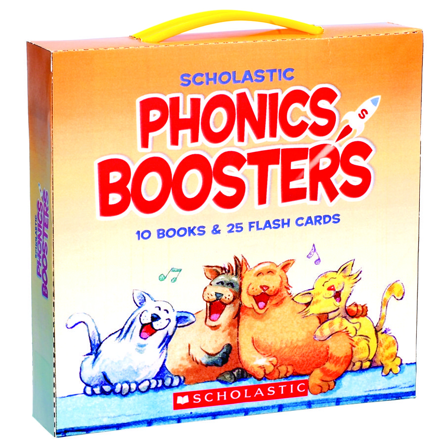 Phonics Boosters Readers(10本書+字卡+CD)