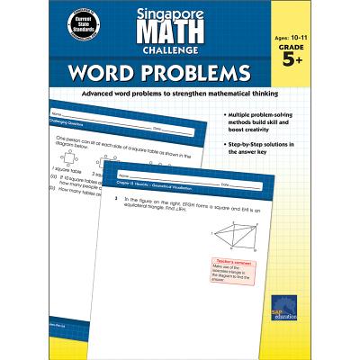 Singapore Math Challenge Word Problems Grade 5+