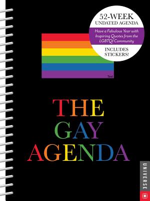 The Gay Agenda Undated Calendar: Includes Stickers