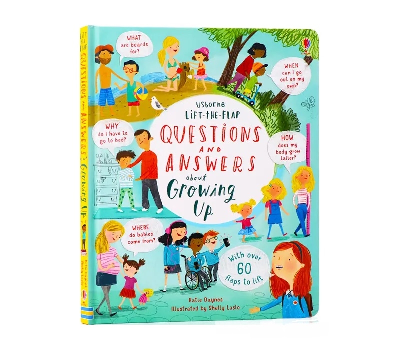 Q&A知識翻翻書：長大(5歲以上)Lift-the-Flap Questions & Answers about Growing Up