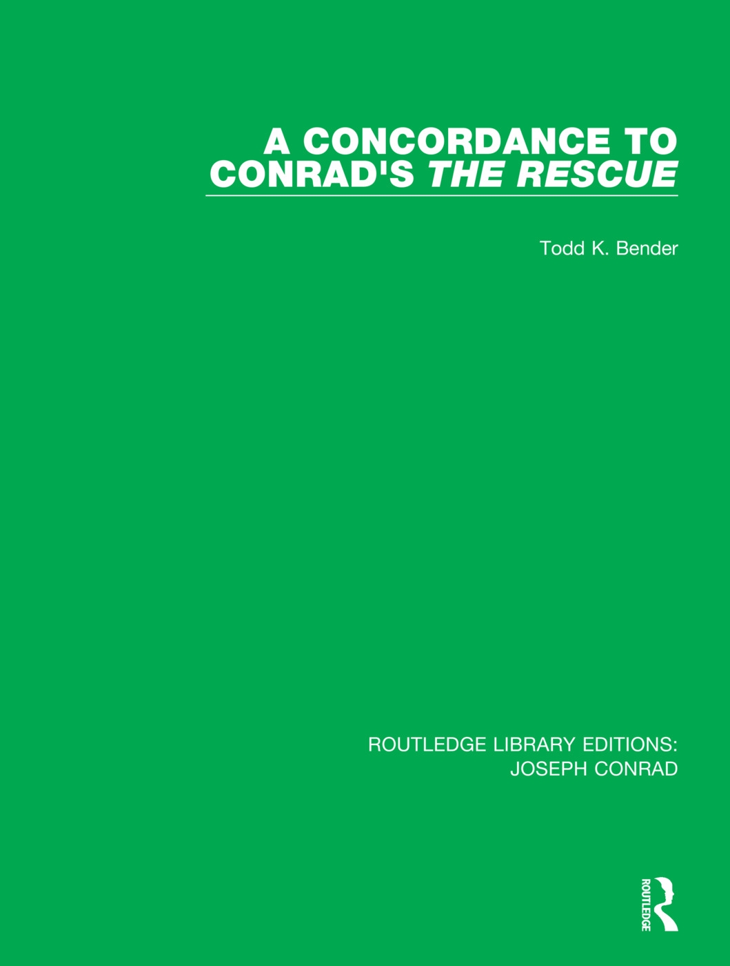 A Concordance to Conrads the Rescue