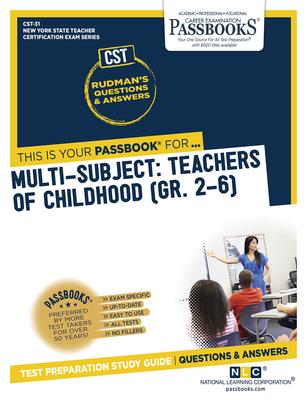 Multi-Subject: Teachers of Childhood (Gr 2-6)