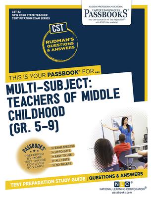 Multi-Subject: Teachers of Middle Childhood (Gr 5-9)