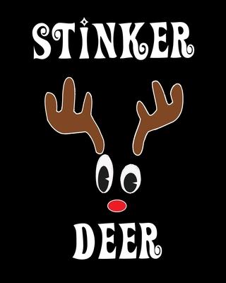 Stinker Deer: Deer Elk Antler Hunting Hobby 2020 Monthly Planner Dated Journal 8 x 10 110 pages