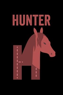 Hunter: Animals Coloring Book for Kids, Weekly Planner, and Lined Journal Animal Coloring Pages. Personalized Custom Name Init