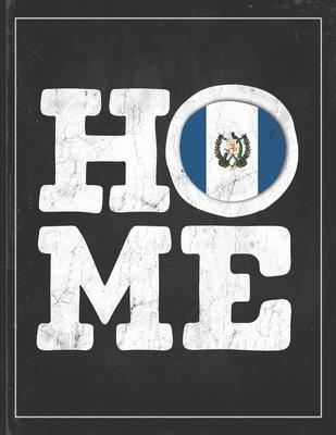 Home: Guatemala Flag Planner for Guatemalan Coworker Friend from Guatemala City Lightly Lined Pages Daily Journal Diary Note