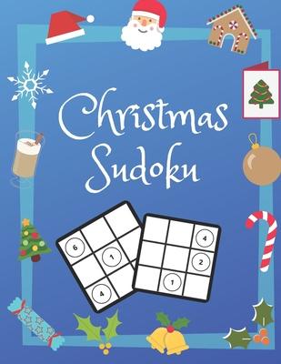 Christmas Sudoku: 100 Pages With Sudokus On Easy Level - Relax and Solve - Large Print, Perfect Gift For Advent Time (125 Pages, 8.5 x 1