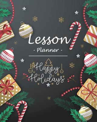 Lesson Planner for teachers: Academic year Teacher Weekly and Monthly Planner Teacher Book - Academic Year Lesson Plan and Record Book (2019-2020 L