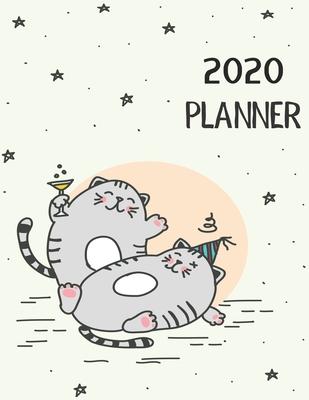 2020 Planner: Daily Weekly Monthly Planner Yearly Agenda PET Cover 8.5 x 11’’’’ - 160 pages for Academic Agenda Schedule Organizer - P