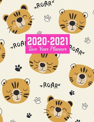 2020-2021 Two Year Planner: Trendy 24-Months Calendar, 2-Year Appointment Business Planners, Agenda Schedule Organizer Logbook and Journal - Art C