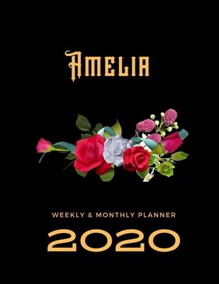 2020 Weekly & Monthly Planner: Amelia...This Beautiful Planner is for You-Reach Your Goals / Journal for Women & Teen Girls / Dreams Tracker & Goals