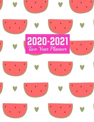 2020-2021 Two Year Planner: Jan 1, 2020 to Dec 31, 2021 - Weekly & Monthly Planner Calendar and Schedule Organizer - Art Cover 00023187