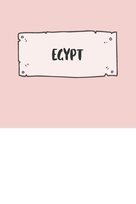 Egypt: Ruled Travel Diary Notebook or Journey Journal - Lined Trip Pocketbook for Men and Women with Lines