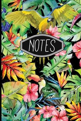 Notes: Tropical Notebook 6 X 9 120 Lined Pages