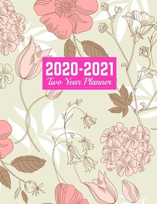 2020-2021 Two Year Planner: Nifty Calendar Year Vision Planner (January 2020 - December 2021) - Monthly and Weekly Schedule Organizer and Journal