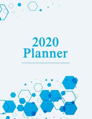 2020 Planner: Daily Weekly Monthly Planner Yearly Agenda 8.5 x 11’’’’ - 160 pages for Academic Agenda Schedule Organizer - Perfect for