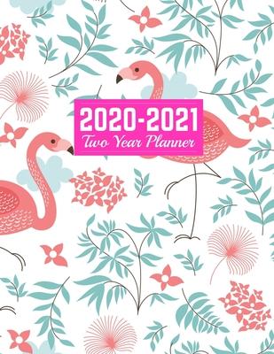 2020-2021 Two Year Planner: Neat 2-Year Monthly and Weekly Planner Calendar Schedule Organizer January 2020 to December 2021 (24 Months) - Art Cov