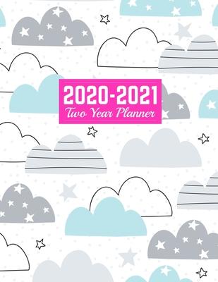 2020-2021 Two Year Planner: Neat Calendar Year Vision Planner (January 2020 - December 2021) - Monthly and Weekly Schedule Organizer and Journal -