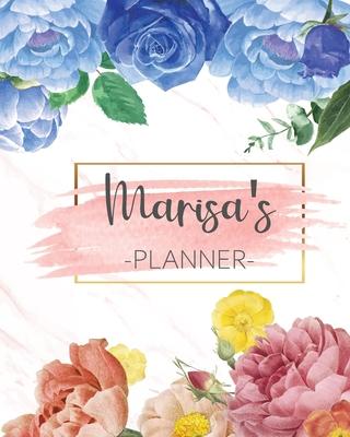 Marisa’’s Planner: Monthly Planner 3 Years January - December 2020-2022 - Monthly View - Calendar Views Floral Cover - Sunday start