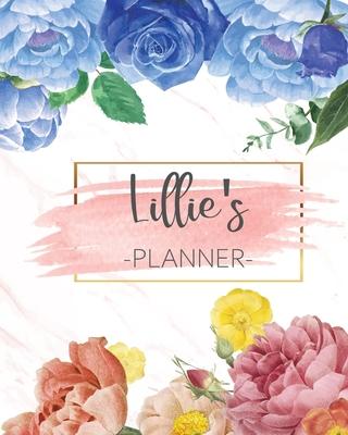 Lillie’’s Planner: Monthly Planner 3 Years January - December 2020-2022 - Monthly View - Calendar Views Floral Cover - Sunday start