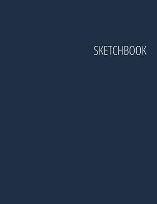 Sketchbook: Unlined Notebook for Drawing, Doodling, Sketching or Writing - Letter Size (8.5 x 11), 120 Pages - Premium Dark Mini