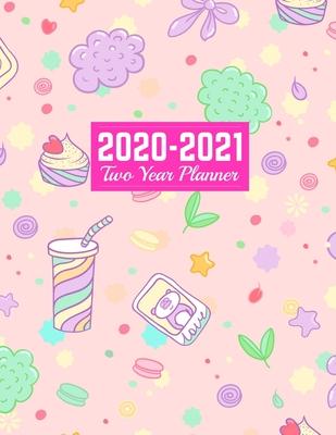 2020-2021 Two Year Planner: Neat Calendar Year Vision Planner (January 2020 - December 2021) - Monthly and Weekly Schedule Organizer and Journal -