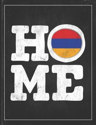 Home: Armenia Flag Planner for Armenian Coworker Friend from Yerevan Undated Planner Daily Weekly Monthly Calendar Organizer