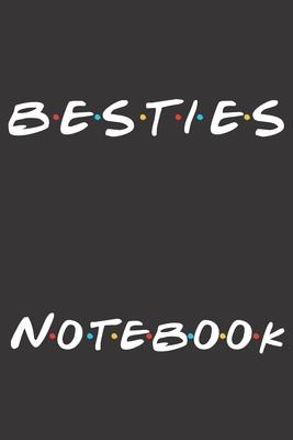 Besties Notebook: Printed in America Notebook / Journal / Planner - Quote, Gratitude Accessories & Gift Idea - 6 x 9 - Thick Blank Lined