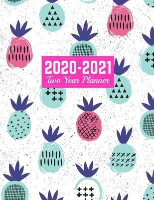 2020-2021 Two Year Planner: Trendy 24-Month Planner & Calendar - Large 8.5 x 11 (Jan 2020 - Dec 2021) Daily Weekly and Monthly Schedule - Art Cove