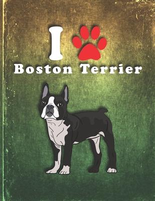 Boston Terrier: Dog Journal Notebook for Puppy Owner Undated Planner Daily Weekly Monthly Calendar Organizer Journal