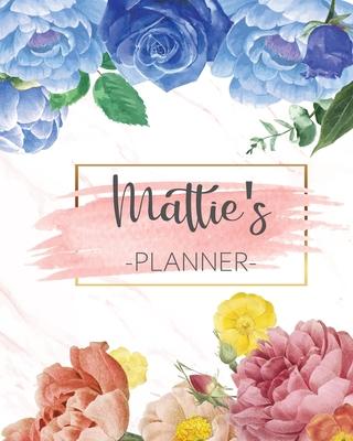 Mattie’’s Planner: Monthly Planner 3 Years January - December 2020-2022 - Monthly View - Calendar Views Floral Cover - Sunday start