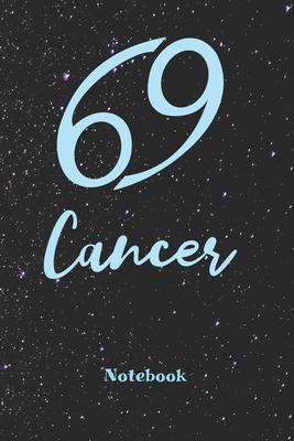 Cancer Zodiac Sign Notebook: Astrology Journal, Horoscope Notepad, Notes, 120 Pages, blanc lined, 6 x 9 diary