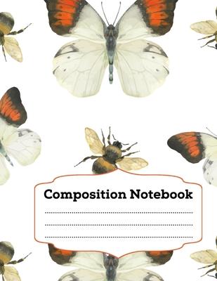 Composition Notebook: Wide Ruled Lined Paper Notebook Journal, Large (8.5 x 11 inches) - 100 Pages