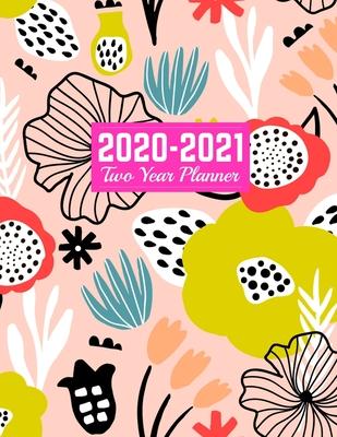 2020-2021 Two Year Planner: Nifty Calendar Year Vision Planner (January 2020 - December 2021) - Monthly and Weekly Schedule Organizer and Journal