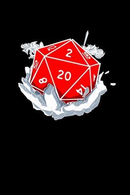 Notebook: Calendar / Planner 2020 Gamer Dungeon Rpg Dice Tabletop Funny Gift 120 Pages, 6X9 Inches, Yearly, Monthly, Weekly & Da