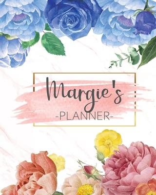 Margie’’s Planner: Monthly Planner 3 Years January - December 2020-2022 - Monthly View - Calendar Views Floral Cover - Sunday start