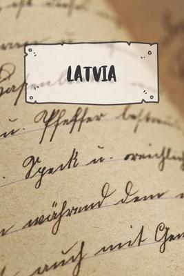 Latvia: Ruled Travel Diary Notebook or Journey Journal - Lined Trip Pocketbook for Men and Women with Lines