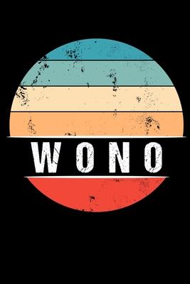 Wono: 100 Pages 6 ’’x 9’’ -Dot Graph Paper Journal Manuscript - Planner - Scratchbook - Diary