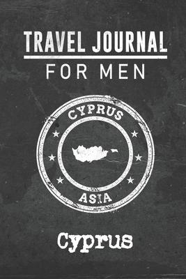 Travel Journal for Men Cyprus: 6x9 Travel Notebook or Diary with prompts, Checklists and Bucketlists perfect gift for your Trip to Cyprus for every y