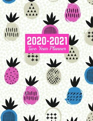 2020-2021 Two Year Planner: 24-Month Planner & Calendar - Large 8.5 x 11 (Jan 2020 - Dec 2021) Daily Weekly and Monthly Schedule - Art Cover 00023