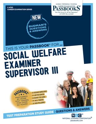 Social Welfare Examiner Supervisor III
