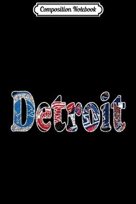 Composition Notebook: Detroit Proud Sports Fan Journal/Notebook Blank Lined Ruled 6x9 100 Pages