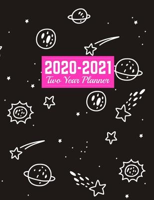 2020-2021 Two Year Planner: Neat 24-Months Calendar, 2-Year Appointment Business Planners, Agenda Schedule Organizer Logbook and Journal - Art Cov