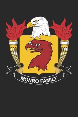 Monro: Monro Coat of Arms and Family Crest Notebook Journal (6 x 9 - 100 pages)