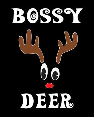 Bossy Deer: Deer Elk Antler Hunting Hobby 2020 Monthly Planner Dated Journal 8 x 10 110 pages