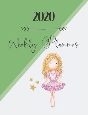 2020 Weekly Planner: Achieve your goals, increase mindfulness and productivity. 8.5x11 inch planner/calendar/diary. Week to view. Blonde Ba