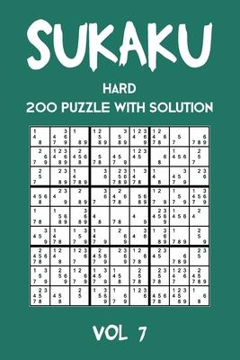 Sukaku Hard 200 Puzzle With Solution Vol 7: Exciting Sudoku variation, puzzle booklet, 2 puzzles per page
