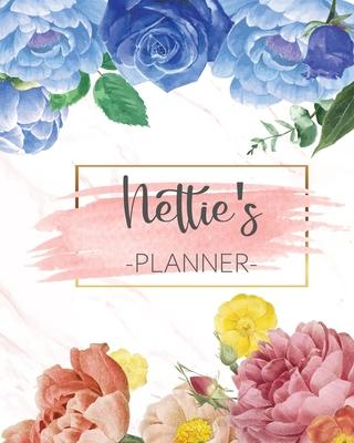 Nettie’’s Planner: Monthly Planner 3 Years January - December 2020-2022 - Monthly View - Calendar Views Floral Cover - Sunday start