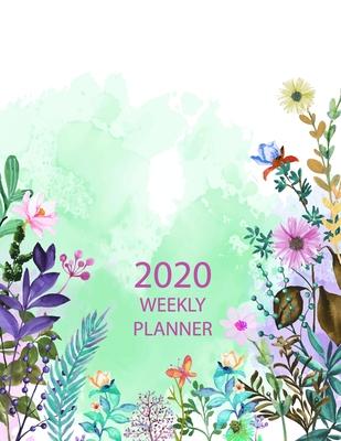 2020 Weekly Planner: Academic Weekly & Monthly Pocket Calendar Schedule Organizer, 8.5 x 11, 50 Pages